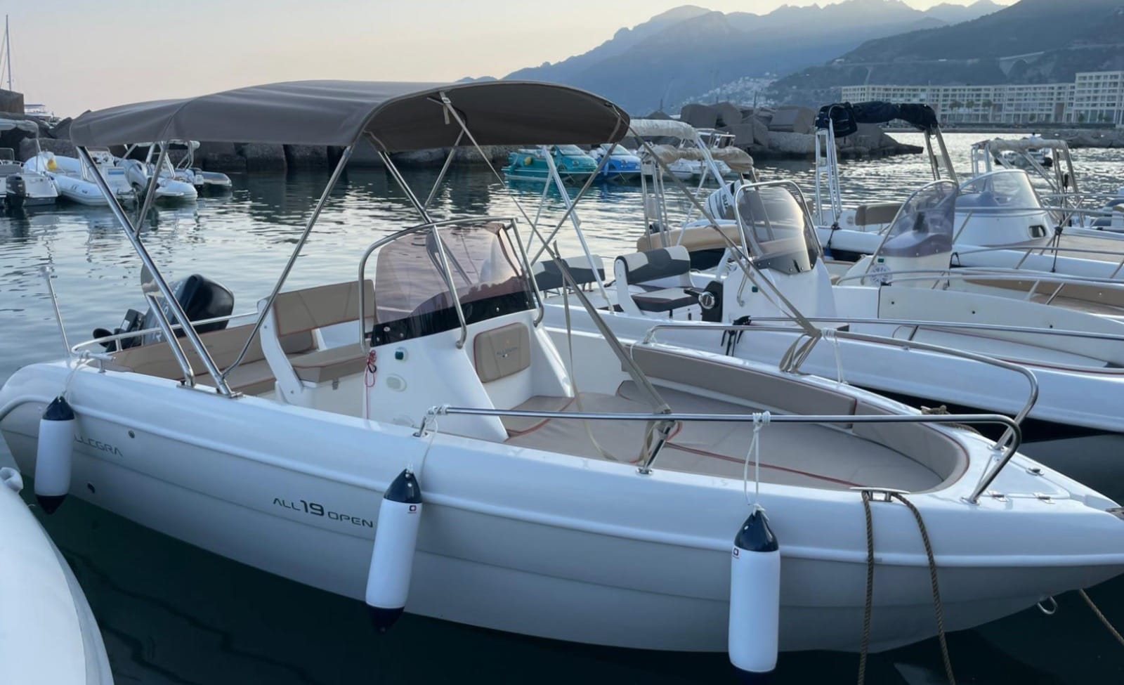 Allegra – dettaglio a bordo
